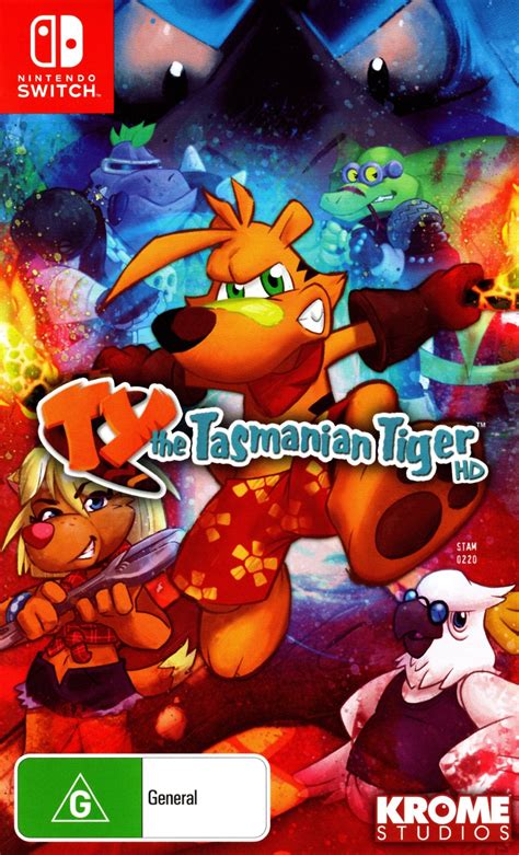 Ty The Tasmanian Tiger Hd Switch Super Retro Nintendo Switch