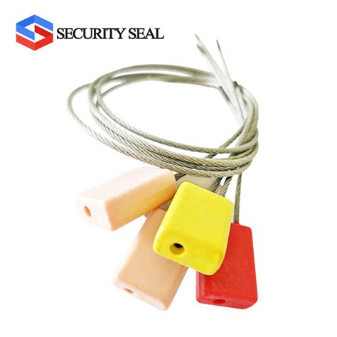 Sk C Security Cable Seal Logo Printing Anti Corrosion Cable Lock