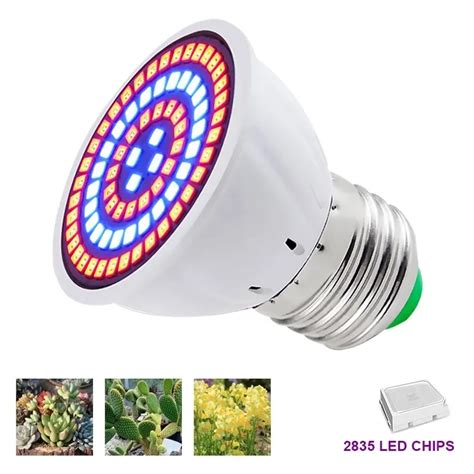 Led Crescer Bulbo E Mr Gu V V Espectro Completo Led Planta