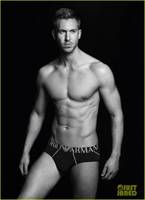 Calvin Harris Is Shirtless Sexy In New Armani Underwear Ad Photo