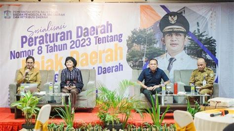 Sosialisasi Perda Pajak Daerah 2023 Bppdrd Balikpapan Beber Jenis