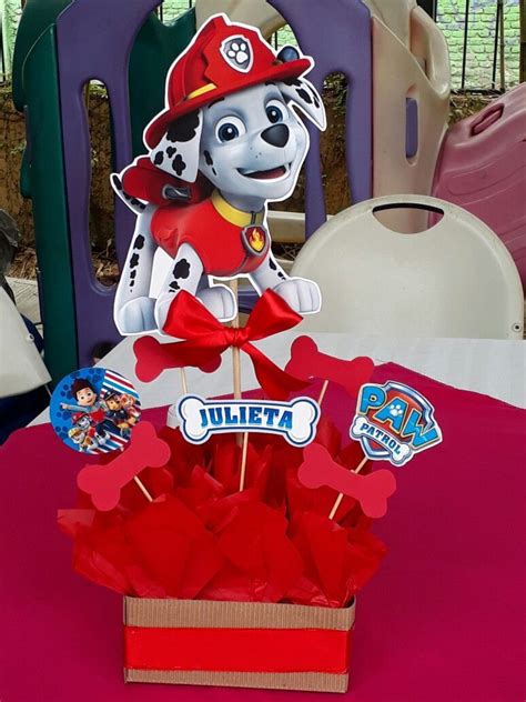 Centro De Mesa Paw Patrol Paw Patrol Birthday Party Cake Paw Patrol