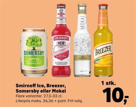 Smirnoff Ice RTD Cider Kvickly September 2022 Alle Tilbudsavis