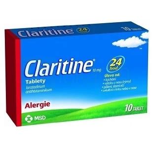 Claritine 10 Mg 10 Tabliet Lieky Na Alergiu Lieky24 Sk