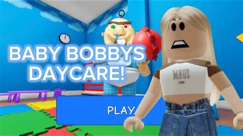 Escape Baby Bobbys Daycare Roblox Youtube