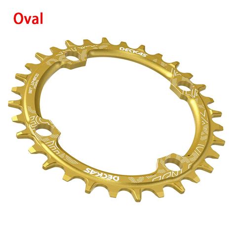 Deckas Bcd Round Oval Narrow Wide Chainring Mtb Mountain Bike