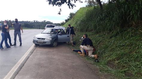 Homem é preso pela PRF em Goiânia logo após furtar veículo em