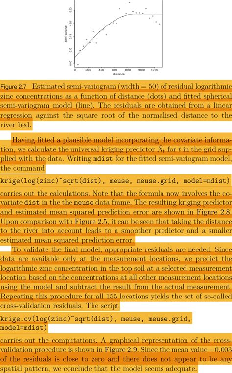 PDF Theory Of Spatial Statistics Semantic Scholar