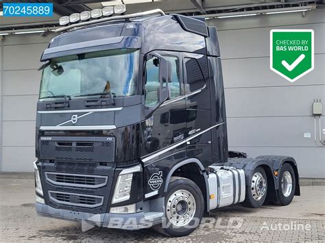 Volvo FH 460 6X2 Globetrotter Liftachse VEB 2x Tanks Truck Tractor For