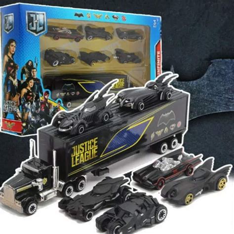 Carrinhos Batman - 06 Carrinhos Batmóvel+01 Caminhão Do Batman Estilo Hotwels ...