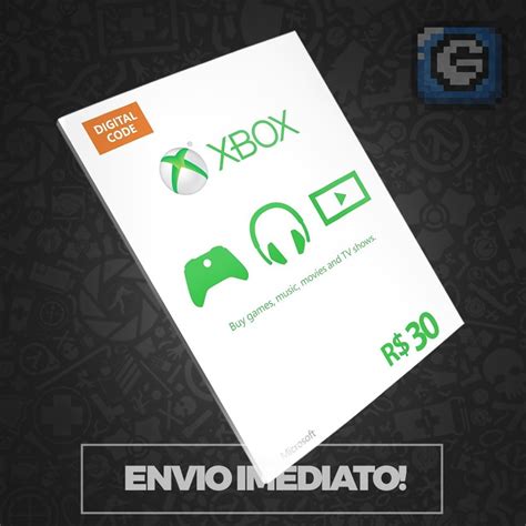 Cart O Microsoft Points Gift Xbox Br Brasil R Reais R Em