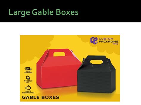 Ppt Gable Boxes Powerpoint Presentation Free Download Id9983539