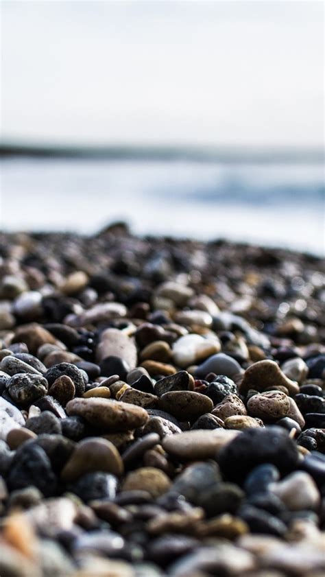 Pebbles On the Beach - The iPhone Wallpapers