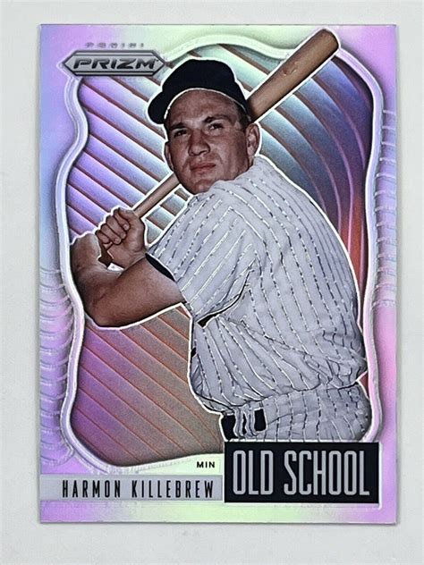 Harmon Killebrew 2021 Panini Prizm Old School Silver Prizm OS 6