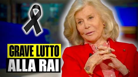 Gravissimo Lutto Alla Rai Se Ne Va Una Leggenda Della Tv Italiana