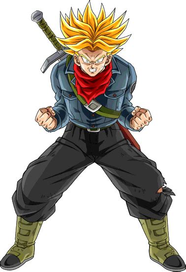 Trunks Ssj2 Render Dokkan Battle By Maxiuchiha22 On Deviantart Desenho De Olhos Anime Olhos