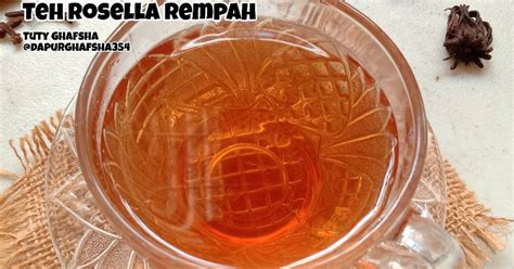 Resep Teh Rosella Rempah Oleh Tuty Ghafsha Cookpad