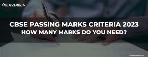 Cbse Passing Marks Criteria How Many Marks Do You Need Etosoindia