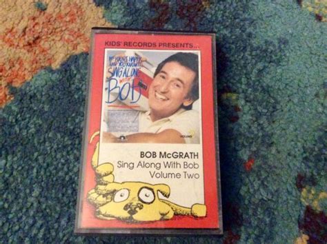 Bob Mcgrath Sing Along With Bob Volume 2” Cassette 1985 Childrens