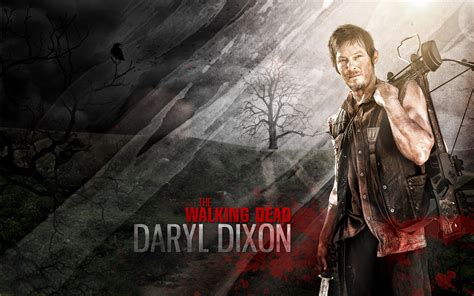 Daryl Dixon Hd Wallpaper From The Walking Dead