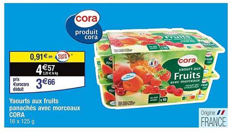 Promo Yaourts Aux Fruits Avec Morceaux Carrefour Classic Chez