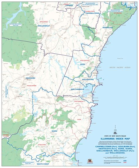 Illawarra Map • Mapsof.net