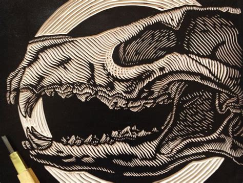 Top Linocut Artists To Follow Draw Cut Ink Press