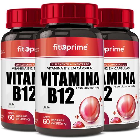 Kit Vitamina B Cianocobalamina Idr Cps Fitoprime Submarino