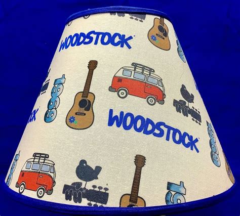 Woodstock Guitar 1969 Lamp Shade Etsy