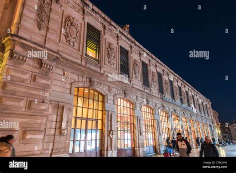 Marseille France January 28 2022 Exterior View Of The St Charles