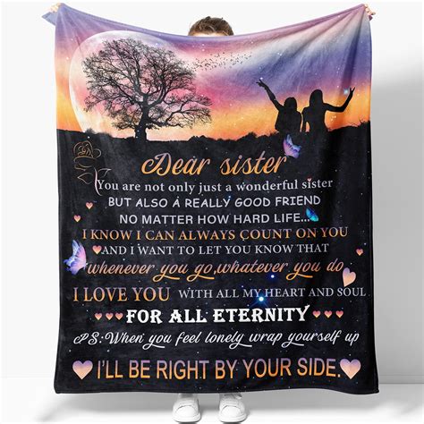 Amazon Blanket To Sister Birthday Gifts From Sister Ultra Soft