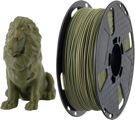 Amazon Cc D Pla Max Pla Army Green Pla Filament Mm Kg D