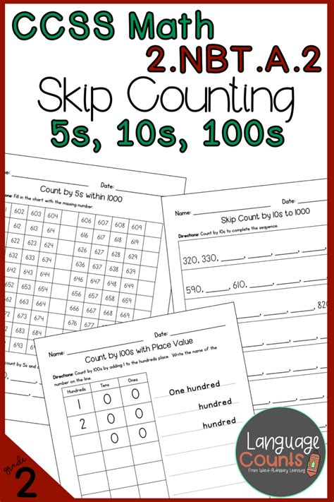 Practice Skip Counting By S S And S With Numbers Up To No