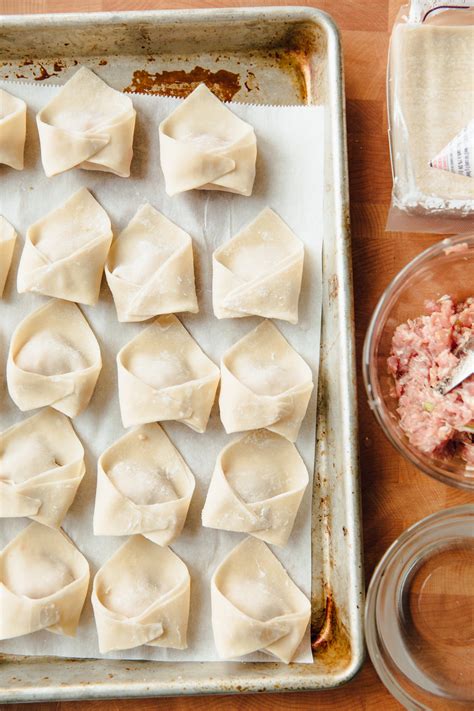 How To Wrap Wonton Dumplings