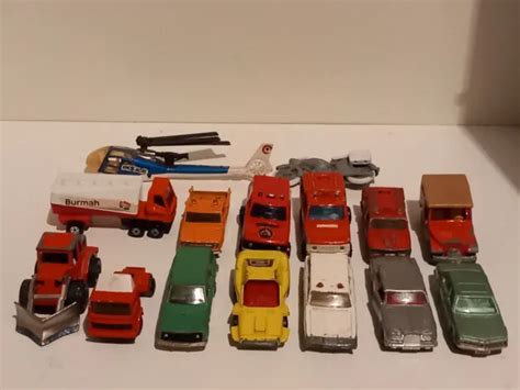 Lot De Voitures Anciennes Matchbox Majorette Hot Wheels Eur