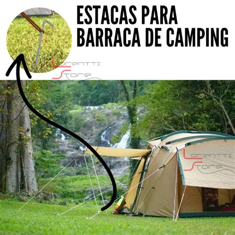 Estacas Para Barraca De Camping Kit 10 Unidades Shopee Brasil