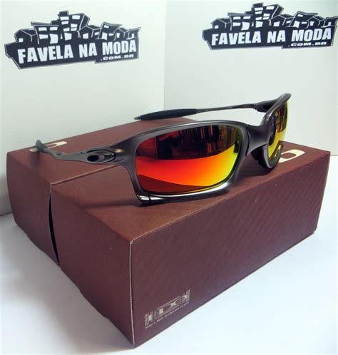 Óculos Oakley X Squared Carbon Dark Ruby Borrachas Pretas