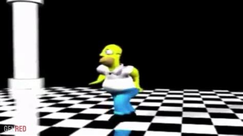 HOMERO BAILANDO La PIZZA De DON CANGREJO Con REMIX YouTube