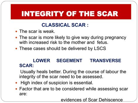 Post Caesarian Pregnancy Ppt