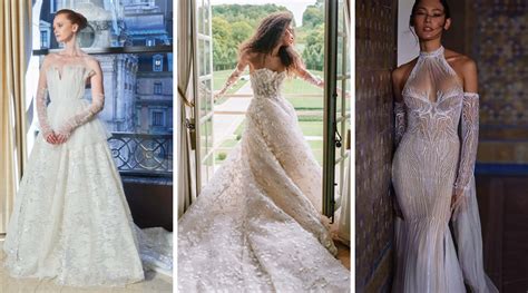 Wedding Dress Trends From Fall 2023 Bridal Fashion Week