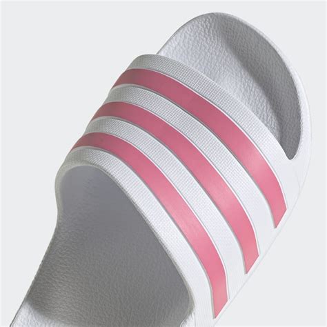 Adidas Adilette Aqua Slides White Adidas Lk