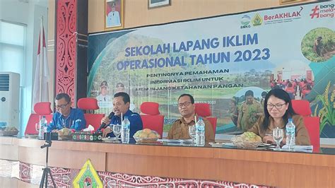 Bmkg Bersama Pemkab Samosir Gelar Sekolah Lapang Iklim Kabupaten Samosir