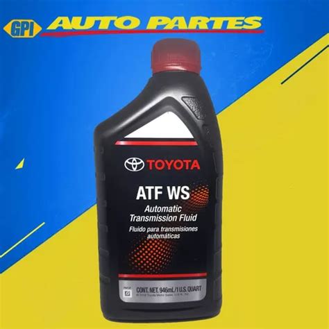 Aceite Toyota Para Cajas Automáticas Atf Ws MercadoLibre