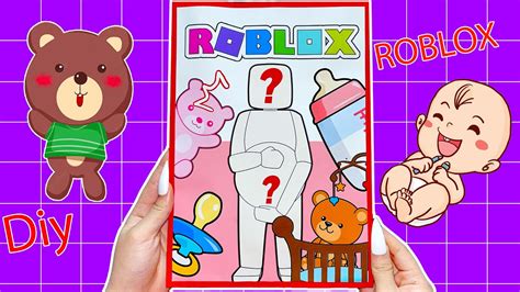 Roblox Pregnant Compilation Outfit Blind Bag Asmr Diy Paper