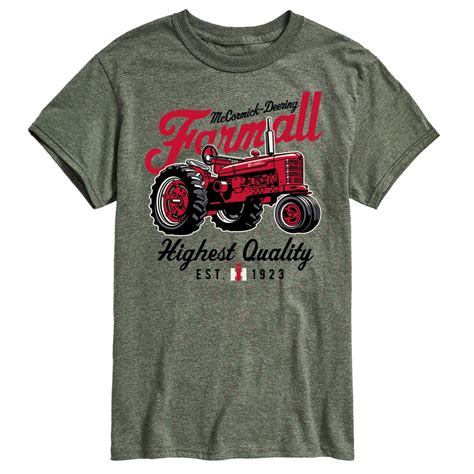 Vintage Farmall Men S Short Sleeve Graphic T Shirt Walmart