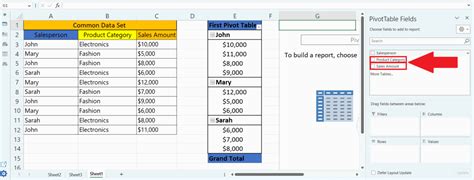 How To Add Multiple Pivot Tables To One Sheet In Microsoft Excel