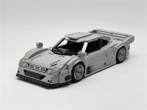 Mercedes Clk Gtr Straßenversion In 2024 Mercedes Clk Gtr Lego Cars Gtr