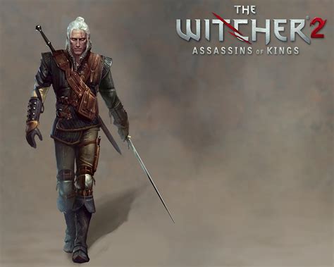 Papeis De Parede The Witcher Geralt De Rívia The Witcher 2 Assassins Of Kings Jogos Baixar Imagens