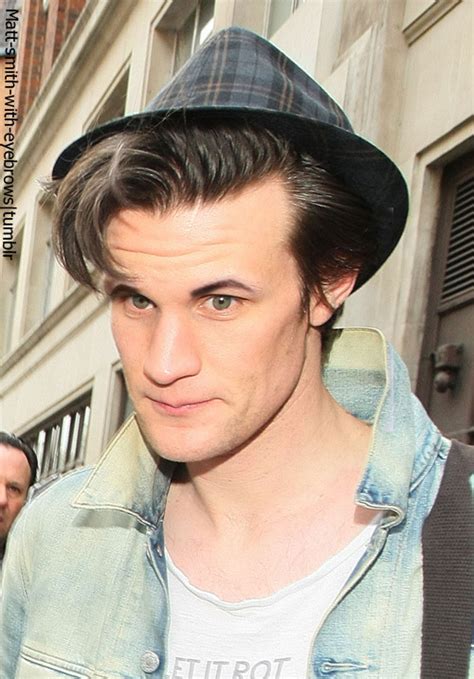 Matt Smith Has Eyebrows