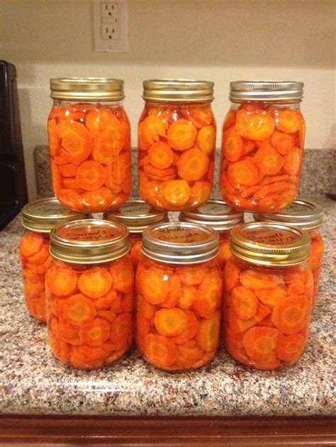 My Beautiful Canned Carrots Canned Carrots Glazed Carrots Canning